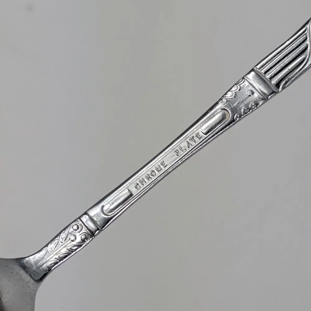 Vtg Apostle Napoleon Last Supper Collectible Spoons Lot of 4 Chrome Demitasse